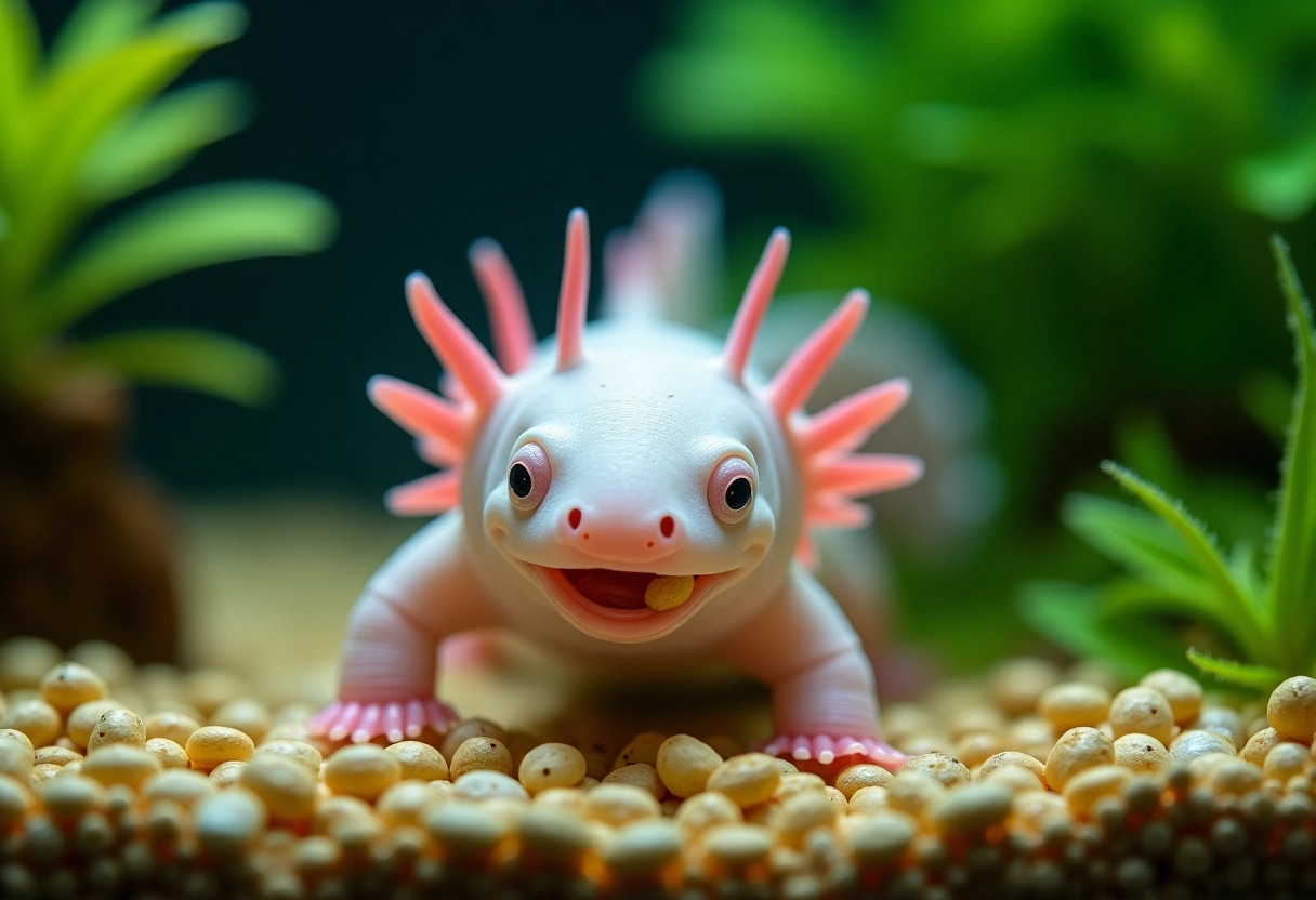 bébé axolotl